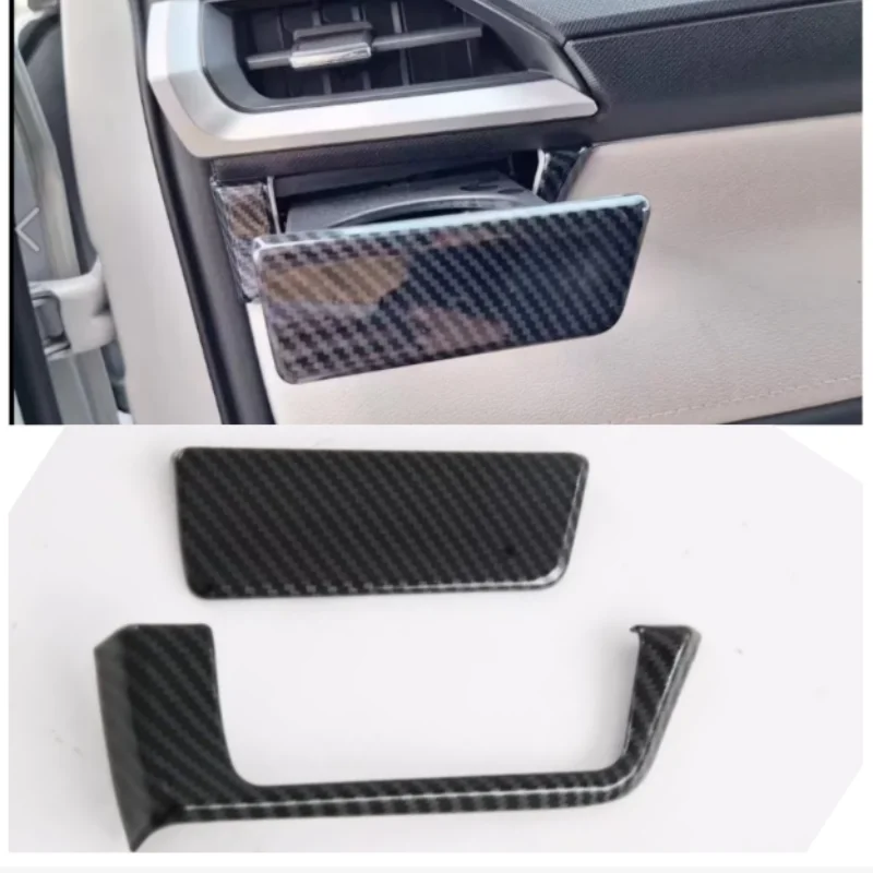 

LHD RHD For Toyota Veloz 2022 2023 2024 Car Accessories ABS Cup Holder Cover Trim Passenger Seat Molding Decoration Stickers