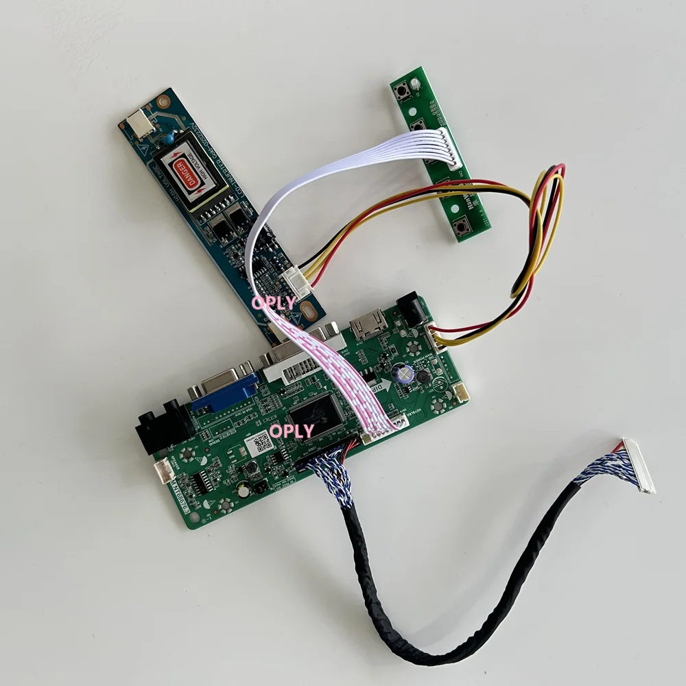 

M.NT68676 Плата контроллера HDMI-совместимая VGA DVI для N184H4-L03 N184H4-L01 N184H4-L02 N184H4-L04 1920X1080 ЖК-панель 18,4 дюйма DIY