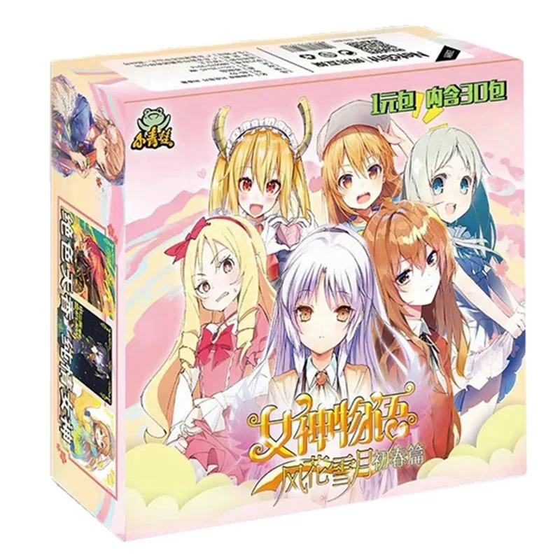 Goddess Story Series Early Spring Girl Princess Anime Collection Card Box Ns-02 Set Jcc Ccg Table Trading Game Cards In Stock