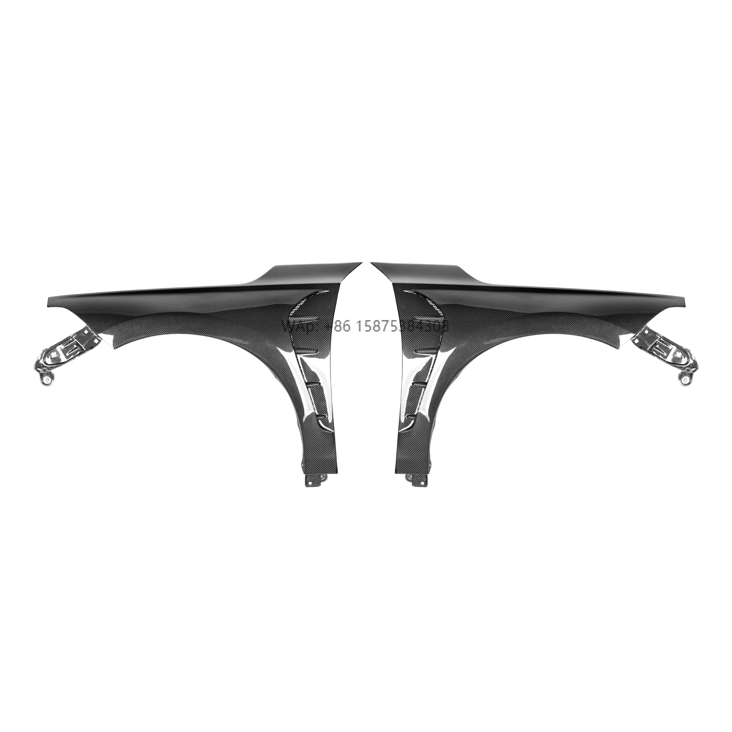 

Carbon Fiber V Style Fender Trims for 11th 2021-2024 Replacement Sider Civic Fender Trims