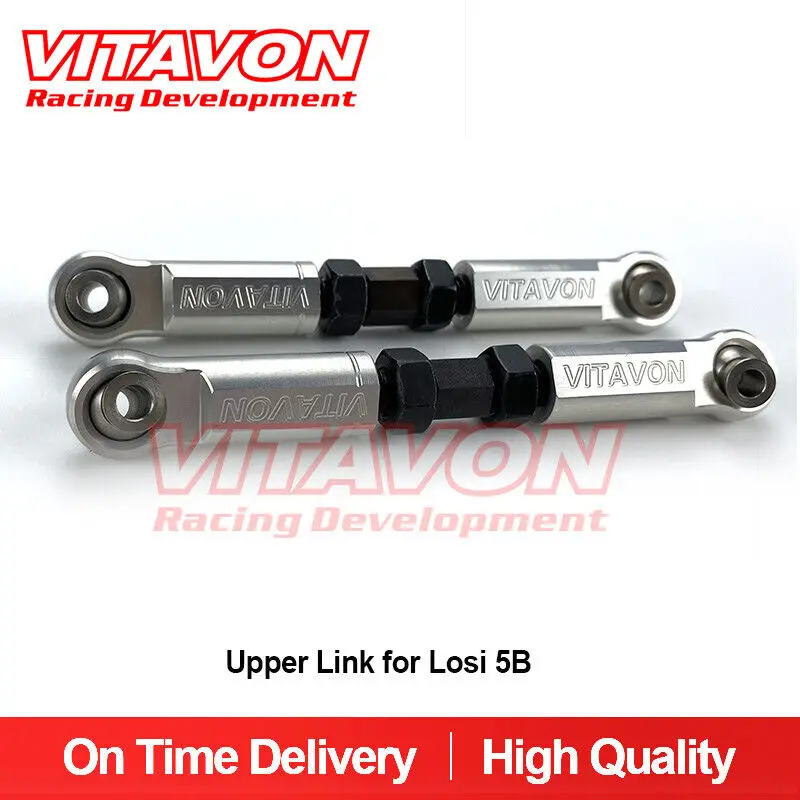 

VITAVON CNC Alu7075 Upper Link For Losi 5B In Silver