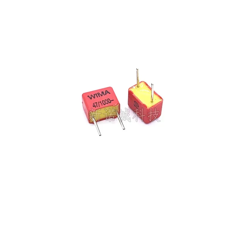 5pcs/50pcs Germany WIMA 1000V 47PF 1000V47P FKP2 P5 10% DIY upgrade capacitor Audio Film capacitor