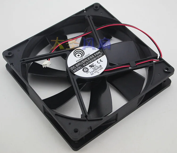 

135mm Computer Fan XH2.54-2P Original PLA13525B12HH DC12V 1.0A 135*135*25mm 2Lines Computer Cooling Fan