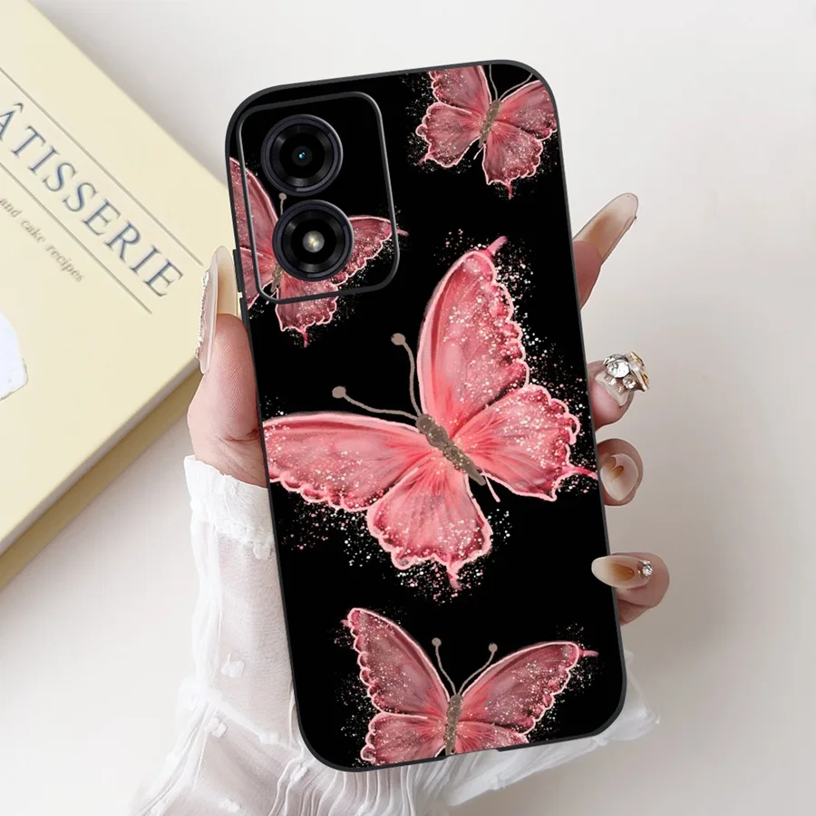For Motorola Moto G04s Case Moto G04 Phone Case Moto G13 G14 E13 E14 Cover G04S Shockproof Bumper Cartoons Soft Silicone Fundas