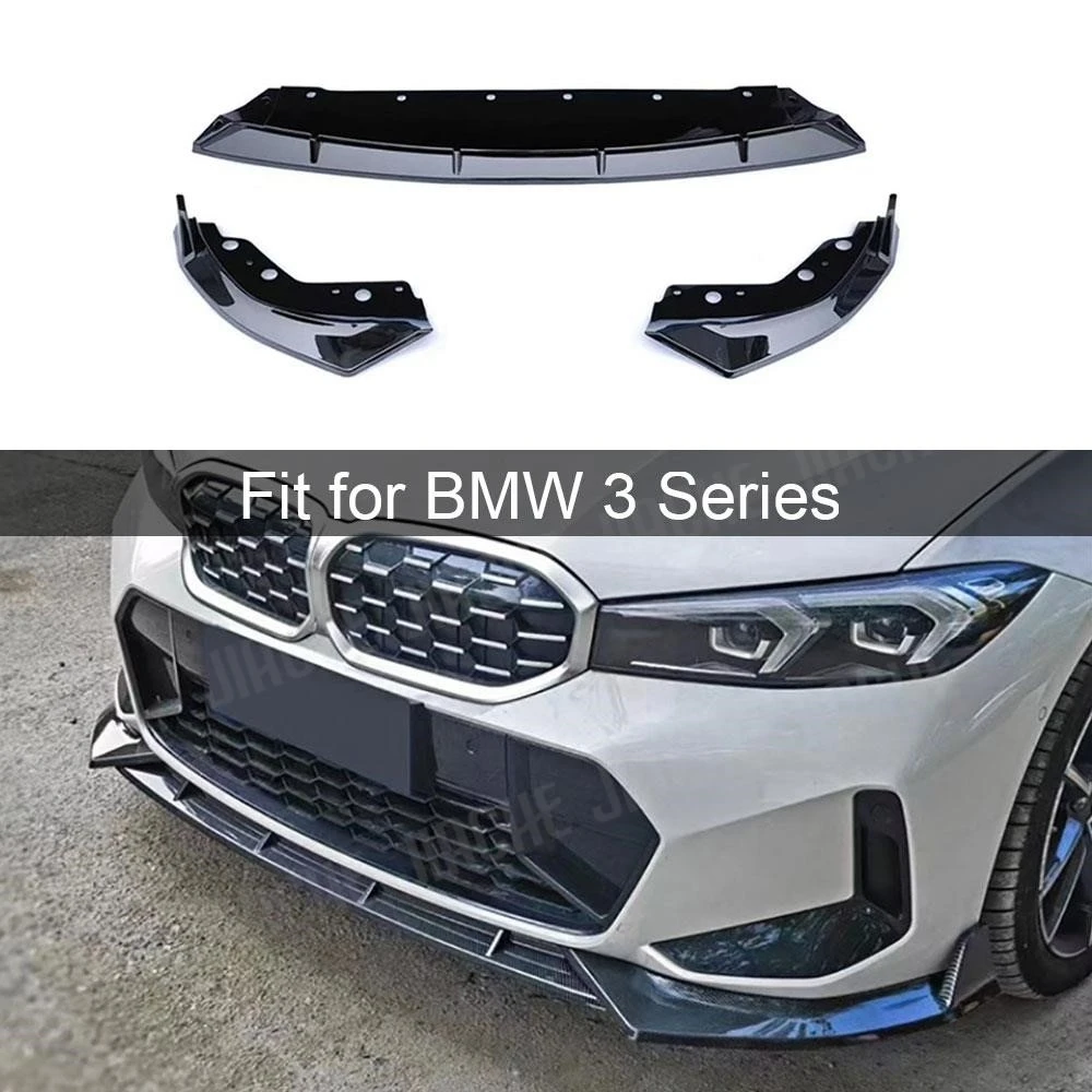 

JIACHE Front Lip for Bmw G20 G28 M340i 2023+ Front Bumper Spoiler Lip Car Lower Guard Plate Splitter Chin Cover Bumper Extension