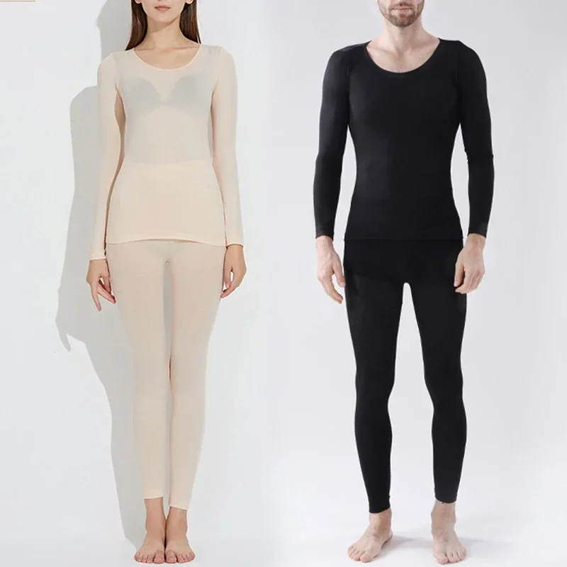 

Thermal Clothing Women/Men Customizable 2024 New UZZDSS Thermal Sexy Warm Long Seamless Winter Thermal Underwear Set Warm