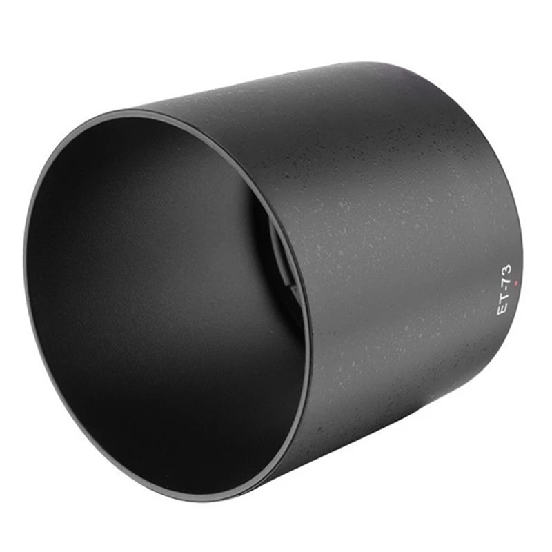 【Superdeals】ET-73 Capa de lente para montagem em câmera Capa de lente para proteger a lente contra arranhões para Canon EF 100Mm F/2.8L