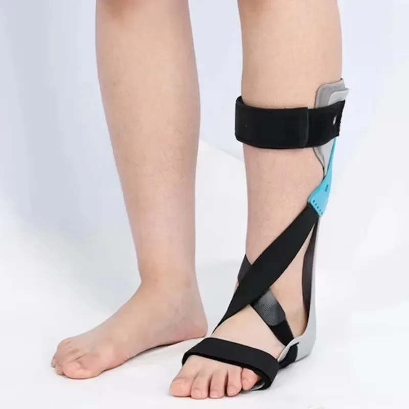 Correction of Stroke Hemiplegia and Ankle Joint Fixation with Foot Drop Orthosis Device for Inversion and Valgus Correction Shoe