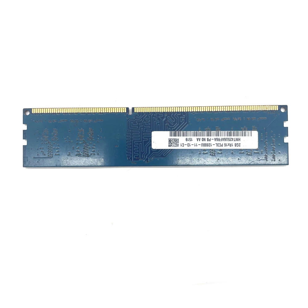 Desktop Computer Memory DDR3 PC3L-12800U Fits For Hynix 2GB 1R*16