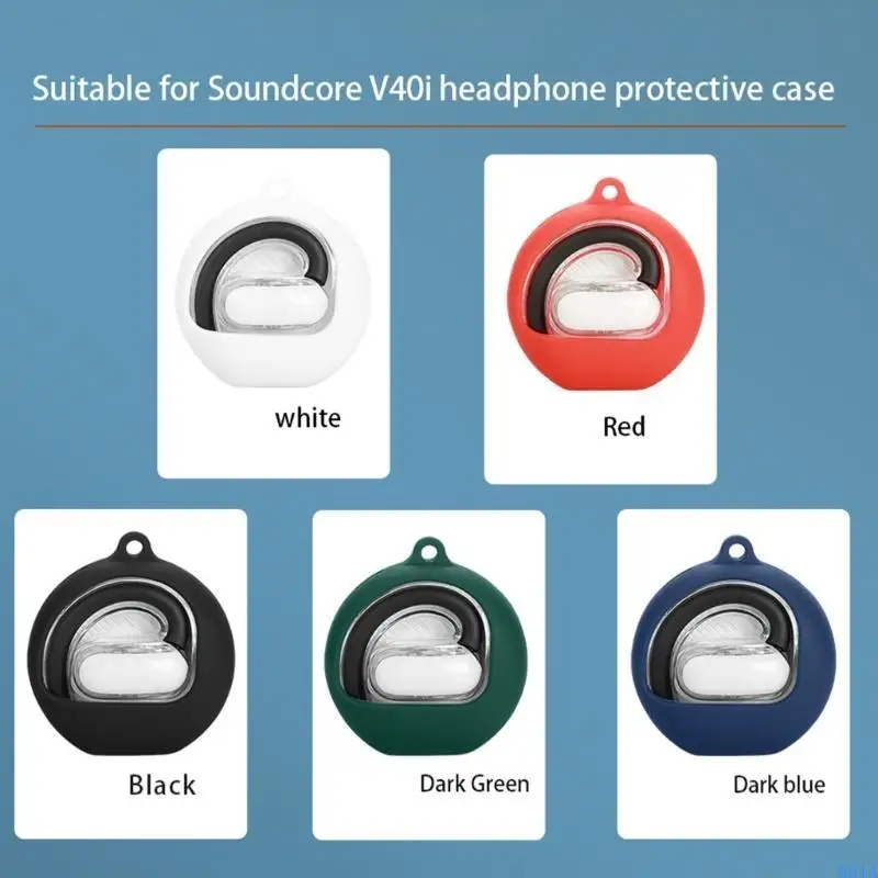 R91A Casa alojamiento auriculares con caparazón manga manga del desgaste diario para V40I