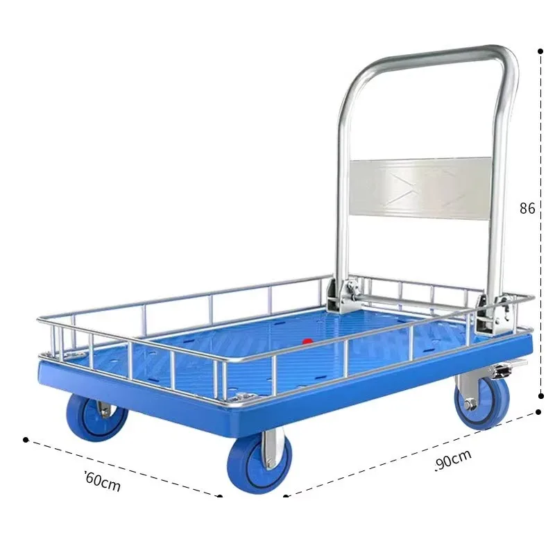 4 5 Inch Wheel Multi Function Convertible Wagon Collapsible Handle For Commercial Residential Use Easy Storage