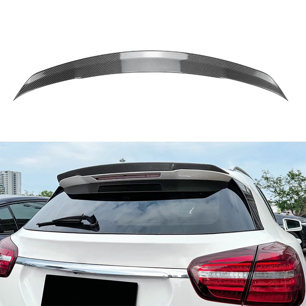 

Car Rear Trunk Boot Spoiler Wing For Mercedes-Benz GLA-Class X156 GLA180 200 GLA45 AMG 2014-2019 Rear Roof Spoiler Wing