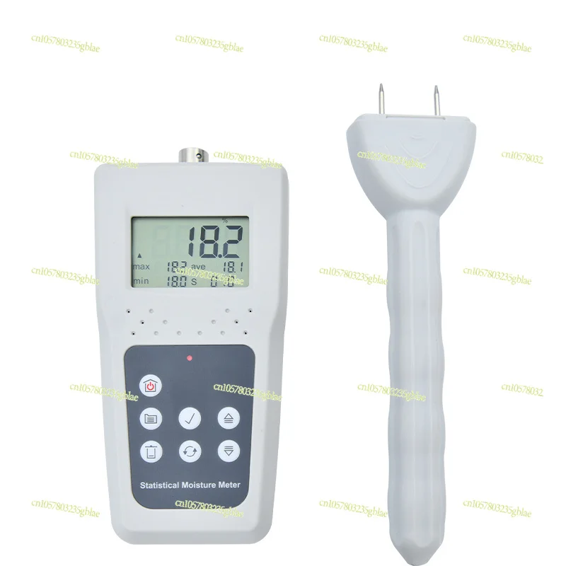 KMS800P Paper Moisture Meter Pin-in Cardboard Corrugated Box Waste Paper Bag Moisture and Humidity Detector