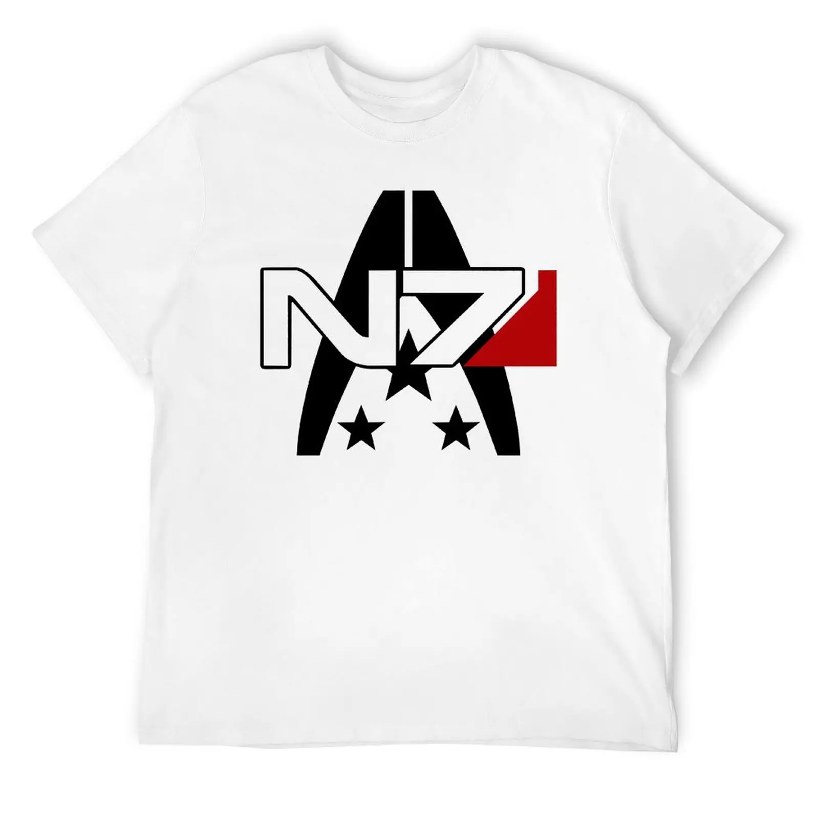 Mass Effect N7 Alliance Tee Classic For Y Tshirt Casual Graphic T-shirt Fresh Movement  Cool Fitness USA Size