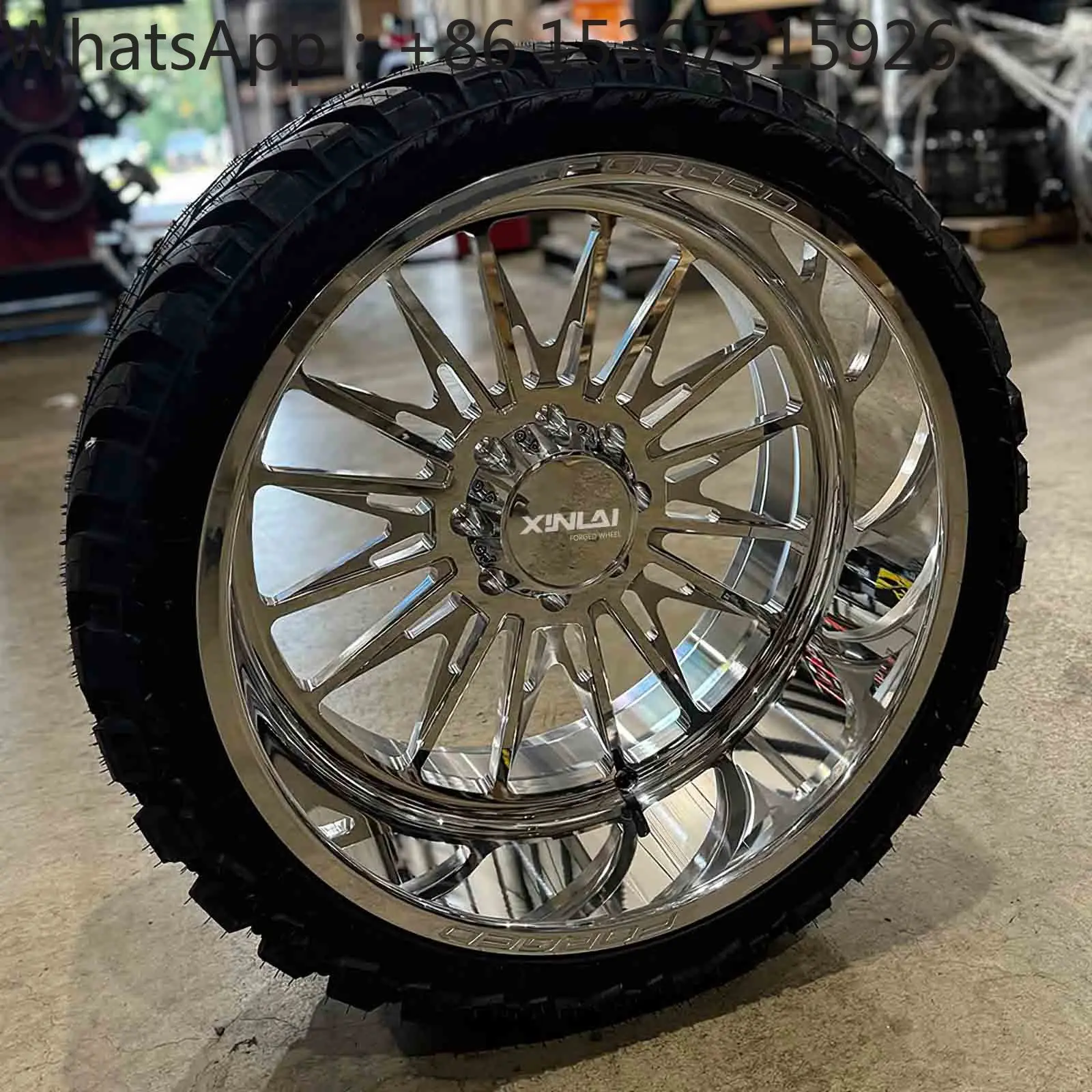 1 Piece Monoblock Chrome Forged Wheels 22 Inch 5x112 5x114.3 5x120 PCD Custom SUV Alloy Rims
