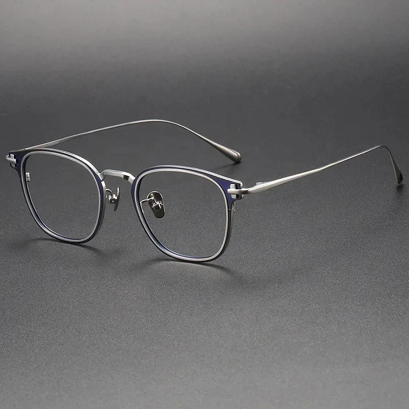 Japanese TAYLOR Artistic style Eyeglasses Frames Titanium For Men Women Round SKOLL WITH RESPECT Glasses Frame Customizable