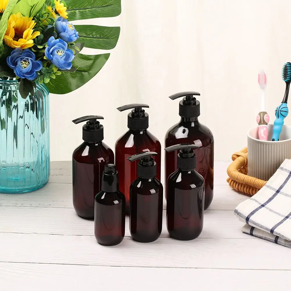 Supplies Plastic Liquid Storage Container Hand Sanitizer Pump Container Refillable Lotion Soap Dispenser Shower Gel Bottles