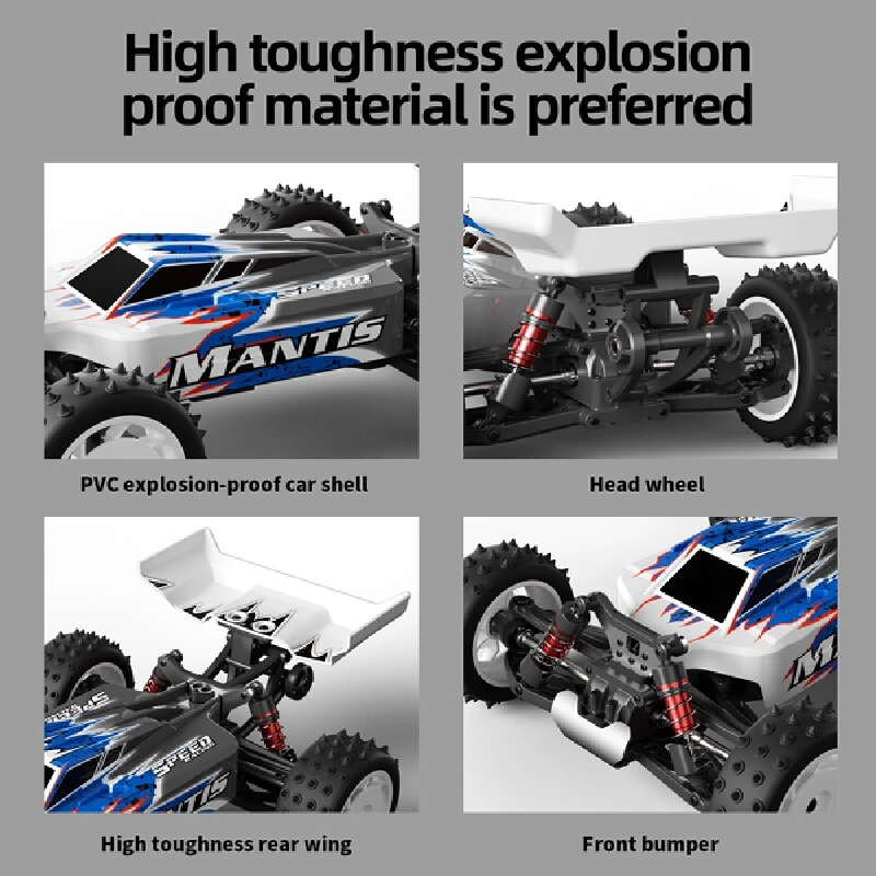 

SUBIDA S911 Brushless 4WD RC Monster Truck - Full-Scale High-Speed Drift Off-Road Racing Toy