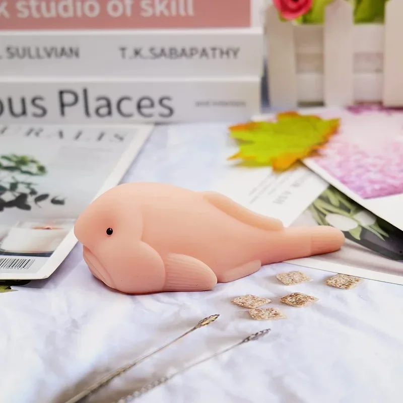 Blob Fish Squishy Figurine Silicone Super Stretchy Blobfish Statue Ugly Weird Stuff Stress Release Sculpture Home Decoration