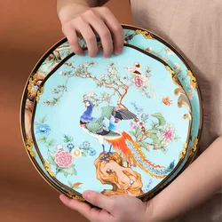 Creativity Phnom Penh Bone China Ceramic Plate Household High-end Dinner Plates Fish Plates European Style Tableware Set