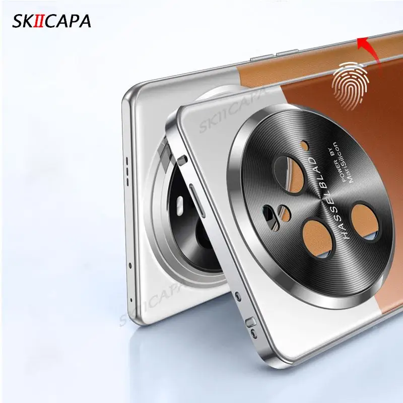 Ultra Thin Metal Frame For Magsafe Magnetic Case For Oppo Find X6 Pro FindX6 Wireless Charging Armor Hard Cover For Find X6PRO