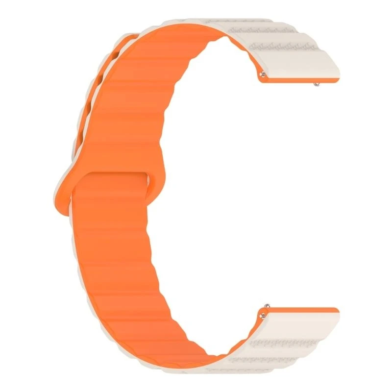 معصم حزام حزام الحزام الرياضي مع مشبك مغناطيسي قوي لساعة ذكية 18 مم/20 مم/22 مم اختر من ألوان متعددة