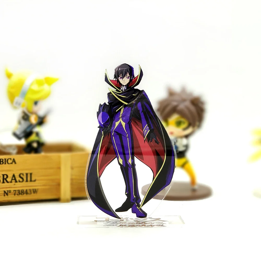 Lelouch Lamperoug Lulu Zero  Japanese cool acrylic standee figurines desk decoration cake topper anime