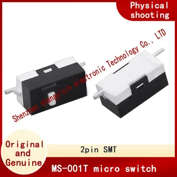 MS-001T-2P 마이크로 스위치 2 핀 수직 패치, smt 마우스 게임 컨트롤러 스위치 리셋