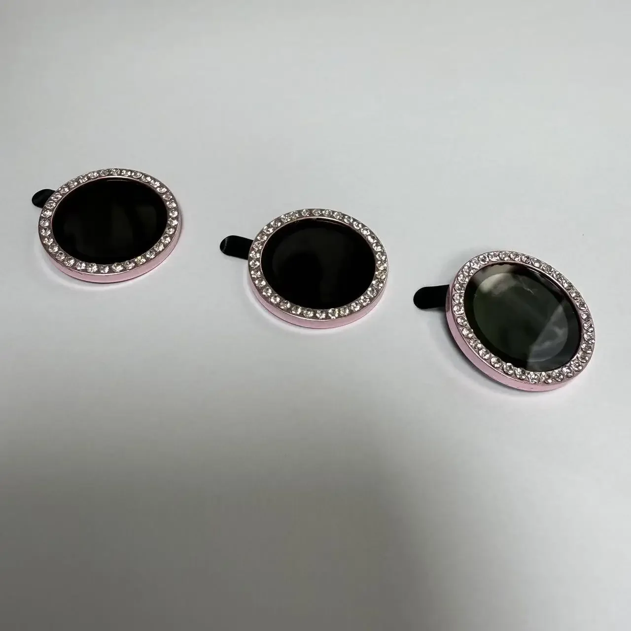 1-3 قطعة الماس عدسة الكاميرا حماية آيفون 17 برو ماكس زائد 15 14 17 برو ماكس 12 13 حامي الزجاج الصغير ملحق #4