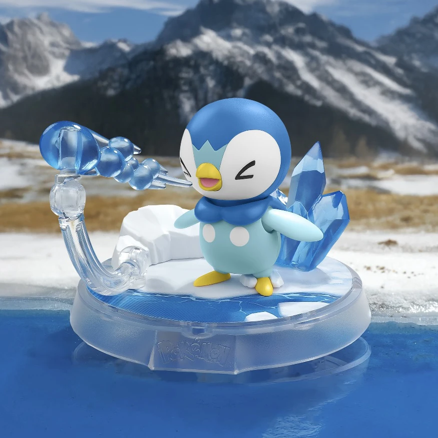 Pokemon Action Figure Set Series 1 & 3 Blokees Collectible Toys Including Pikachu Squirtle Slowpoke Snorlax Scorbunny Charcadet