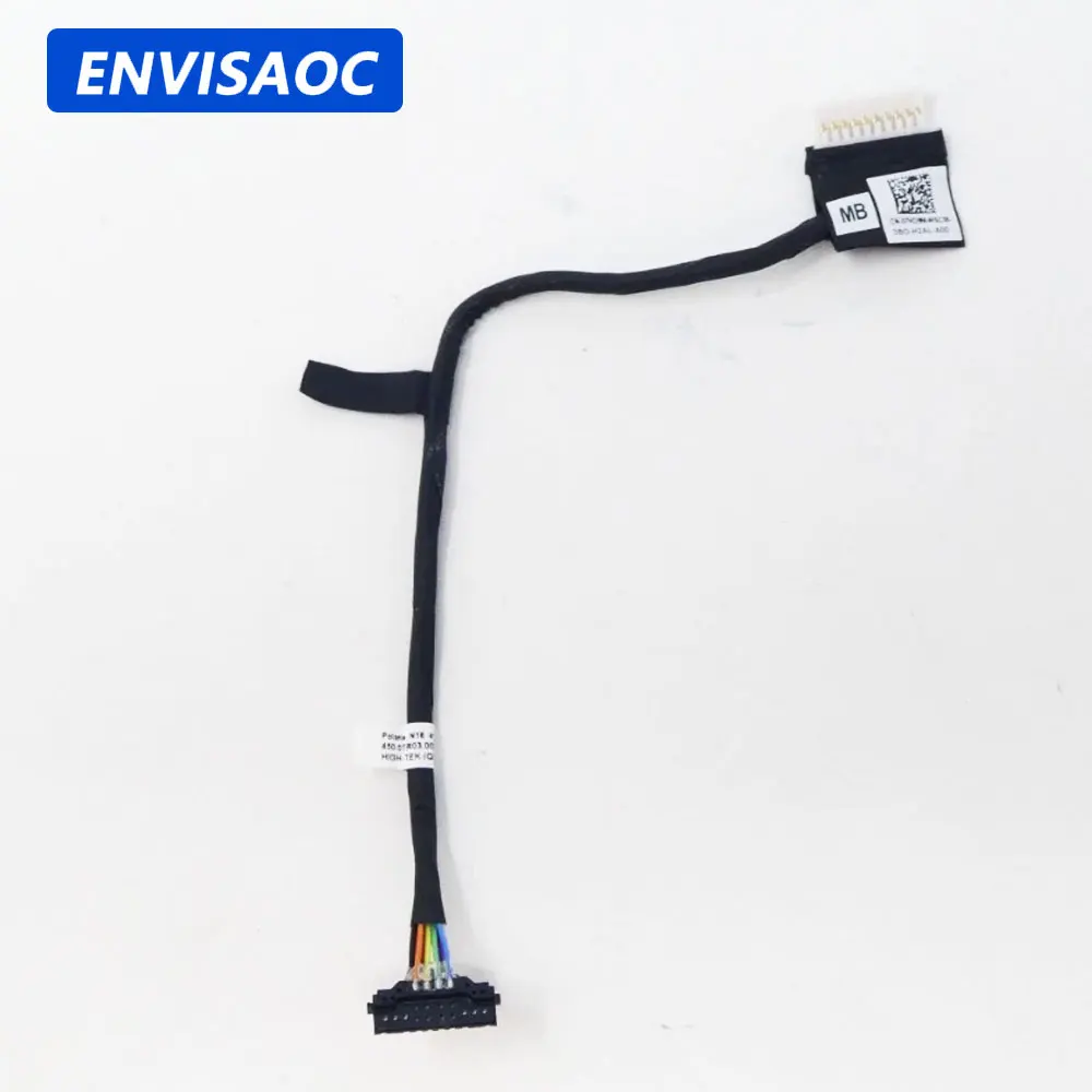 For Dell Inspiron 16 Plus 7640 2-in-1 Laptop Battery Flex Cable Connector Line Replace 07HD9M 450.0TR03.0001