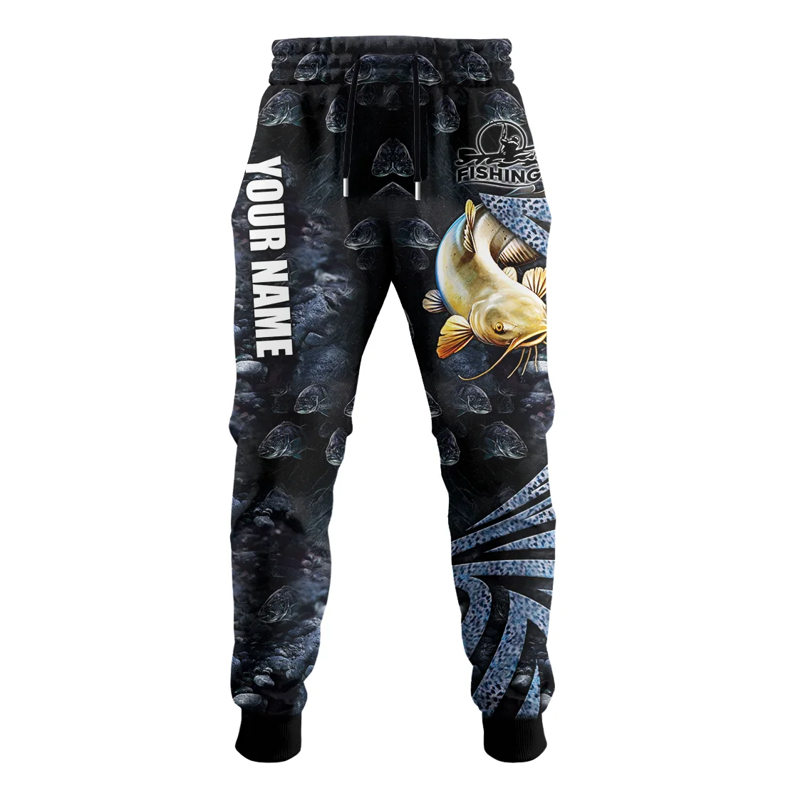 Beautiful Pike Fishing Custom Y2k Pants Man 3D Printing Autumn Fashion Casual Joggers Hip Hop 2024 Trousers Outdoor Streetwear