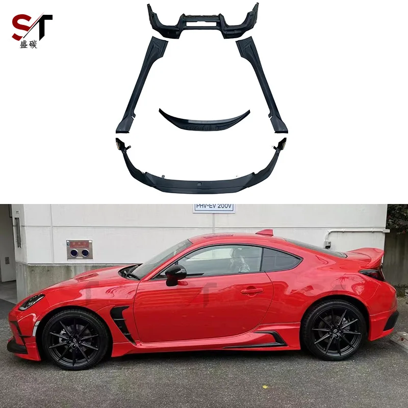 

Suitable for Toyota GR86 TRD Surround ABS Front Lip Rear Lip Side Skirt Tail Modified Plastic Small Surround