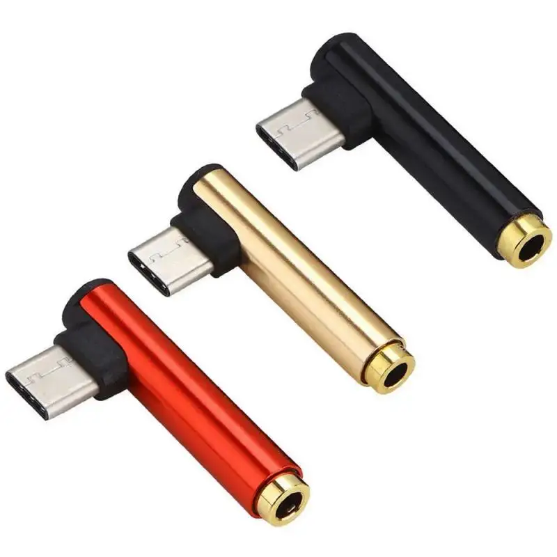 Type USB C to 3.5mm AUX Audio Cable Headphone Adapter Type-C to 3.5 Jack Earphone Cable for Mate 10 P20 Mi