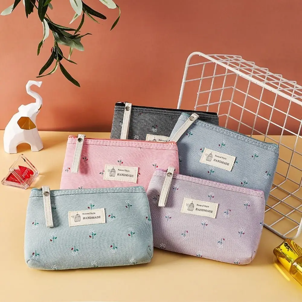 Cosmetic Bag Small Coin Purse Toiletry Organizer Purse Rectangle Storage Bag