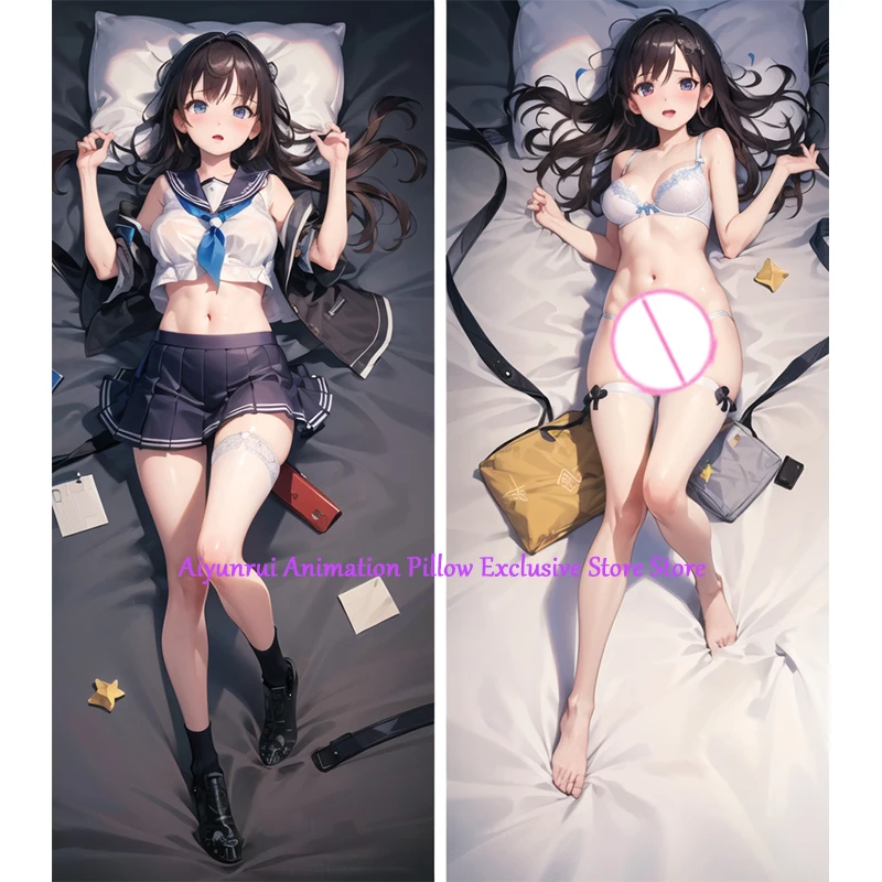 

Anime Pillow Cover Dakimakura Beautiful Girl Double-Sided Print Life-Size Body Pillows Cover Adult Case Bedding Gifts