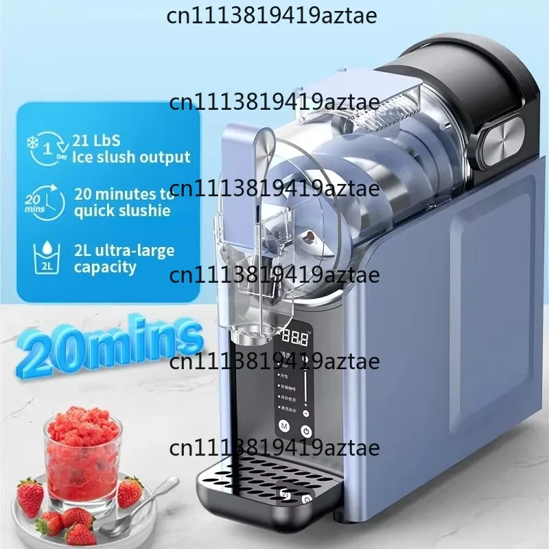 Automatic Self-Clean Slush Equipment Single Button Operation Commercial Household Dual Use