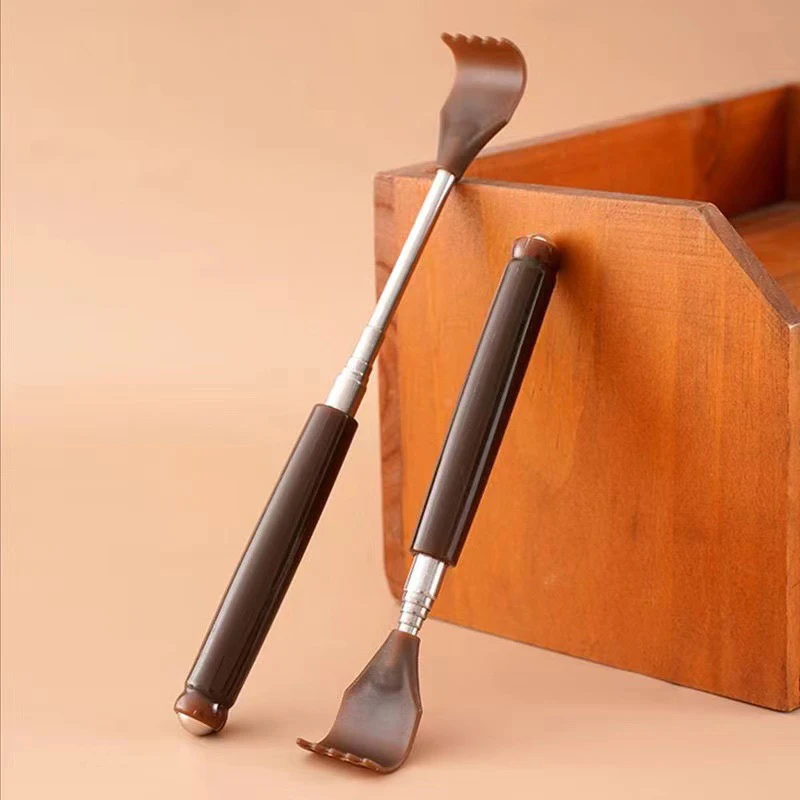 

Back Scratcher Telescoping Thickening Back Scraper Stick With Magnet Telescopic Extendable Massage Massage Care Tools