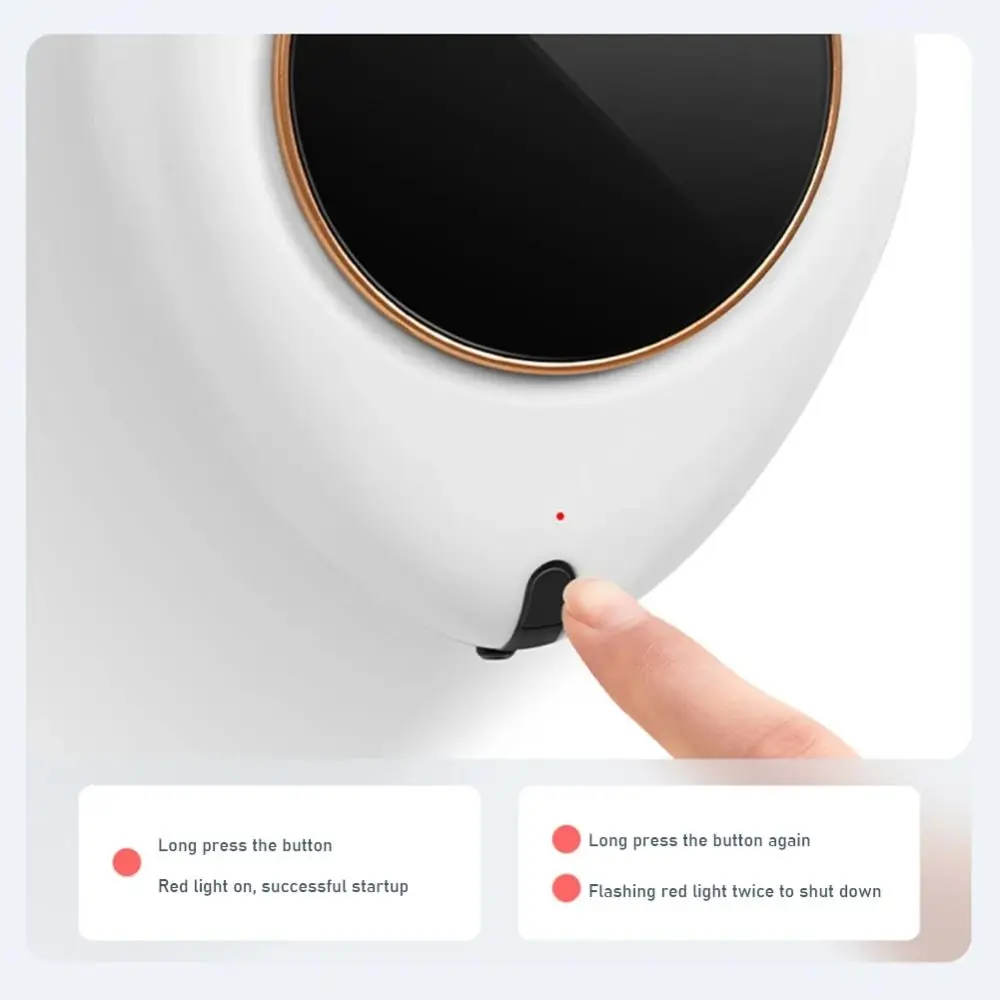 Wall Mount Soaps Foam Dispenser Intelligent Induction Non-touch Foam Container For Bathroom 300ml