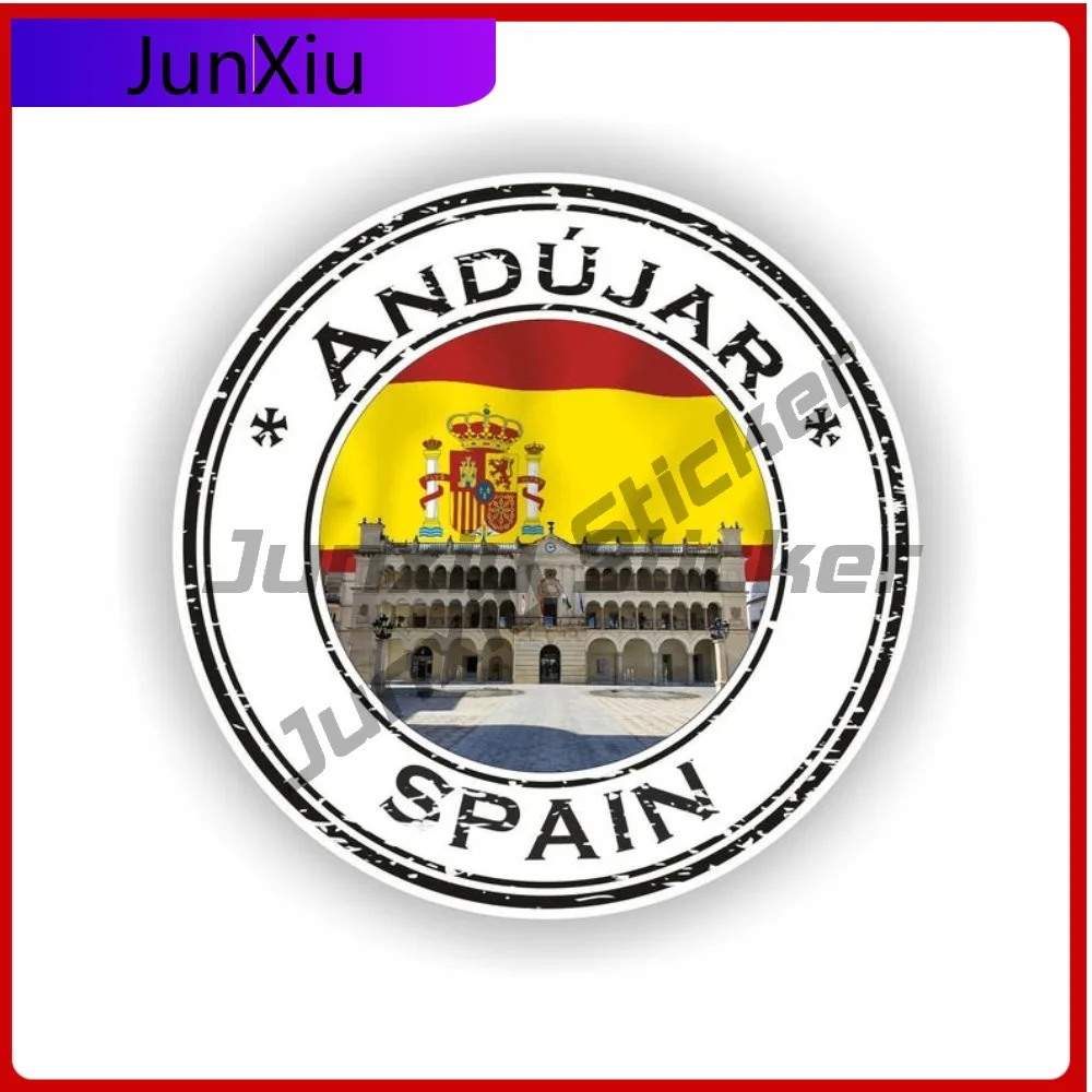 

Уникальная круглая наклейка-эмблема для грузовиков, мотоциклов, лодок, устойчивая к царапинам, водонепроницаемая, модная, с дизайном в стиле испанской печати.