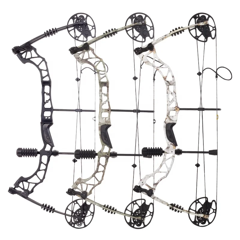 

Compound Bow Archery New Design Hunting Shooting Composite Bow and Arrow Set Aluminum Alloy 35-70lbs Competition Equipment