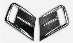 Chrome Front Fog Lamp Frame Decoration Trim Car Exterior ABS Accessories Modified Strip For Volvo XC60 XC 60 2014 2015 2016 2017