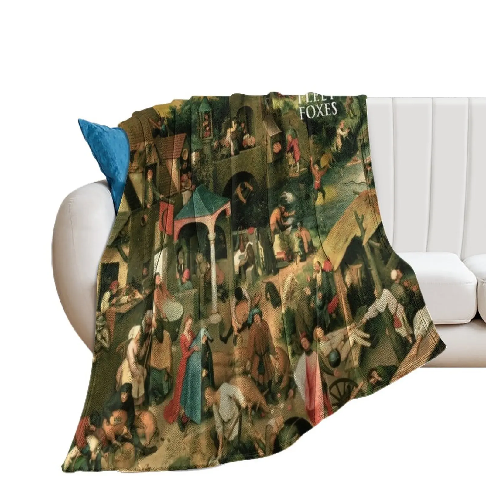 

fleet foxes Throw Blanket Sofa Throw Designers Thermals For Travel decorative Blankets