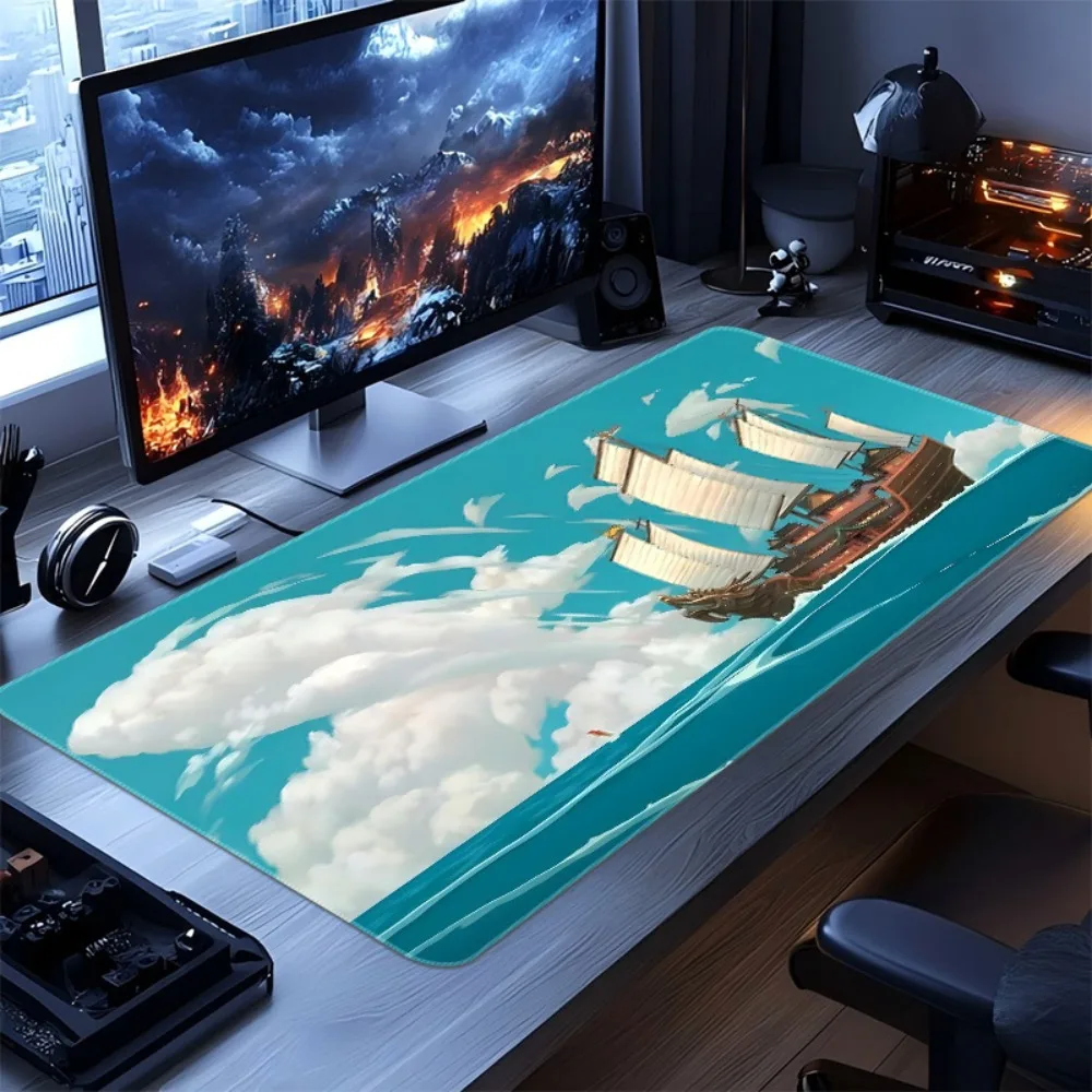 Rutschfestes Gaming-Mauspad aus Gummi …