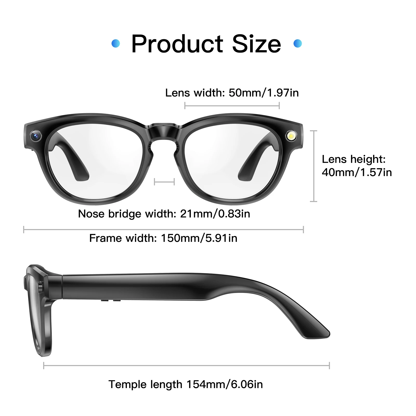 

2025 hot sale 2025 Business Touch Pro Glasses Voice TouchActivated AI Translation for Global Meetings Smart Ai Translator Glasse