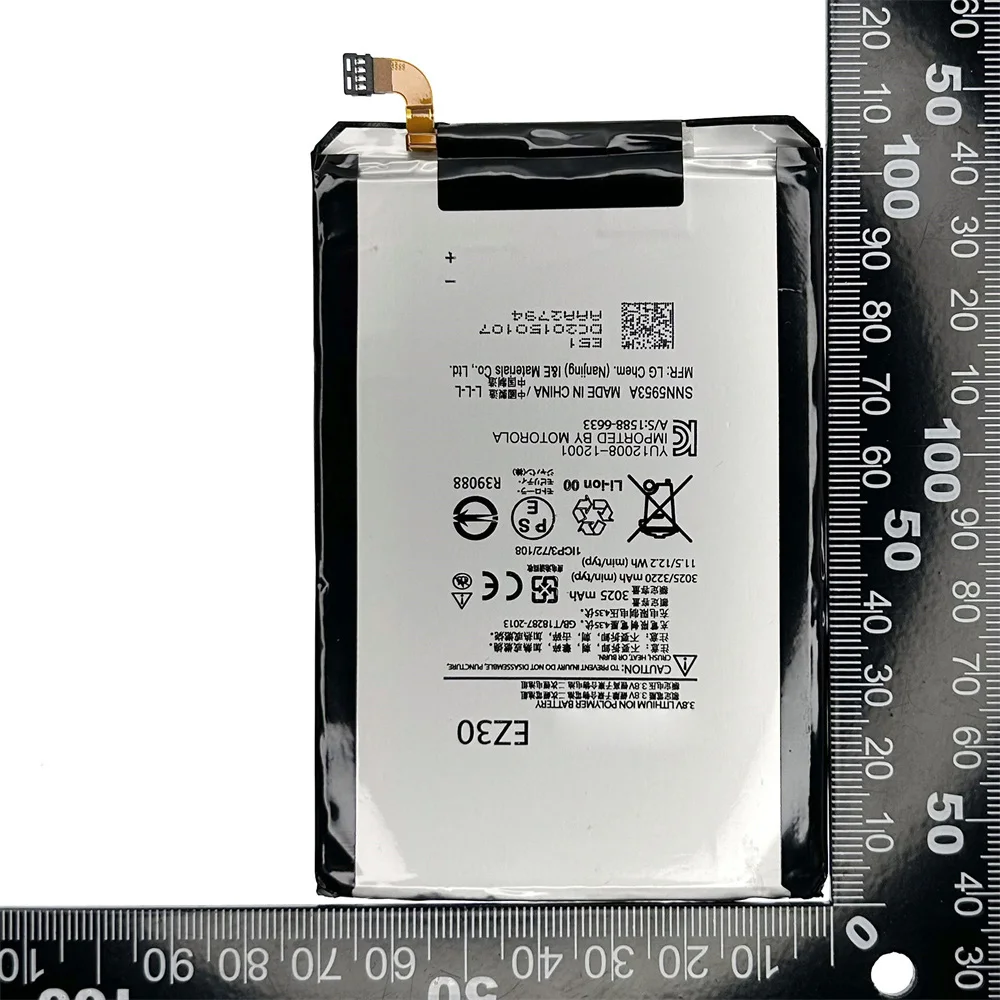 Original Genuine EZ30 battery 3220mah for Motorola Moto Nexus 6 Google Original battery XT1115 XT1110 Nexus6 Cellphone batteria