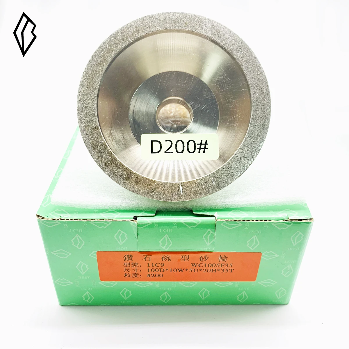 Best 100mm 11C9 Diamond Grinding Wheel Cup Diamond Wheels DIsc Grinding Tool For Sharpener Grinder Milling Cutter Tungsten