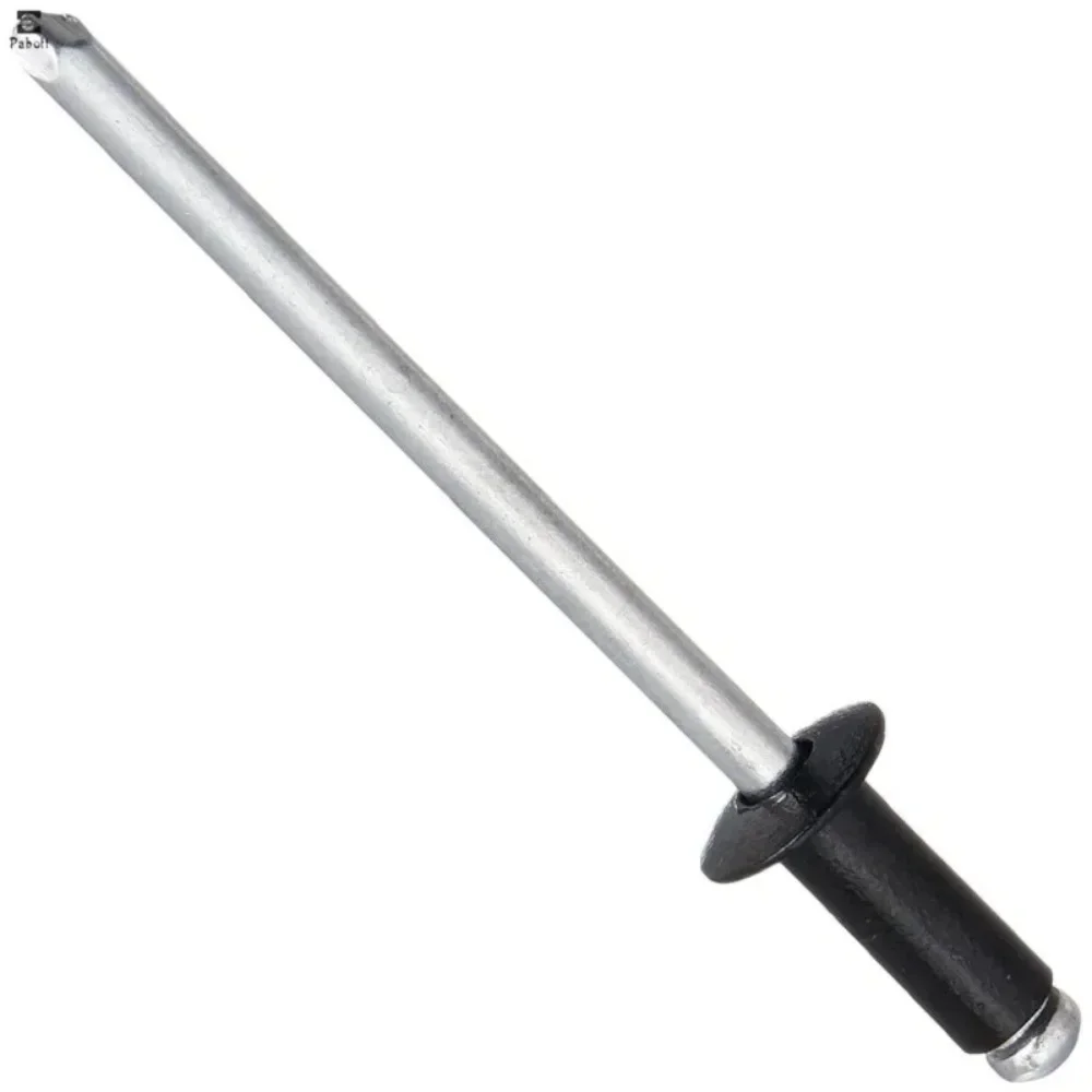 120 unids/caja M2.4 M3 M3.2 M4 remache de núcleo de aluminio abierto para decoración de uñas