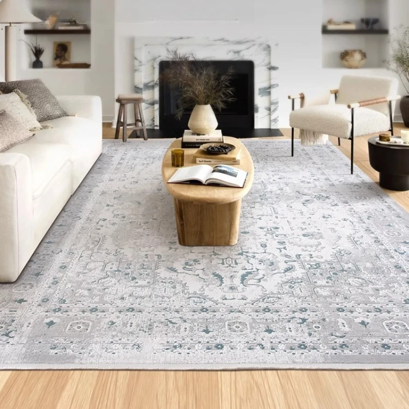 

New product, romantic French style high quality villa living room sofa carpet