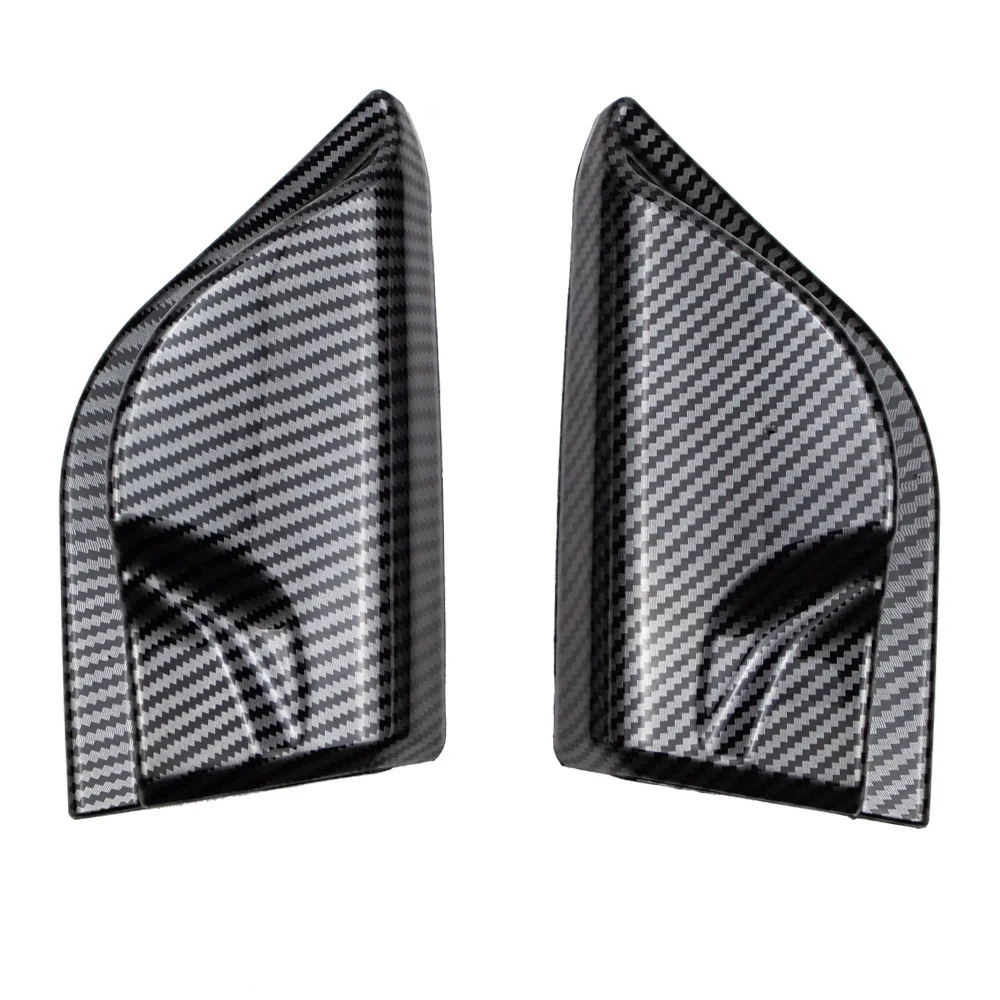 2PCS ABS Carbon Fiber Color or Red Pillar Frame Cover Interior Decorative for Ford Everest Ranger 2023